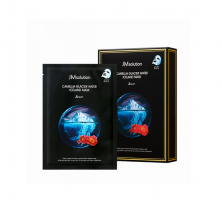 JMsolution Тканевая маска для лица тонизирующая Camellia Glacier Water Iceland Mask Snow