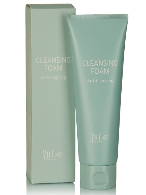YU.R ME Антивозрастная пенка для умывания Cleansing Foam Anti-aging, 120 мл.