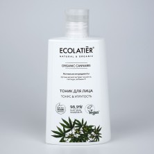 ECOLATIER GREEN Тоник для лица Серия Organic CANNABIS тонус & упругость, 250 мл