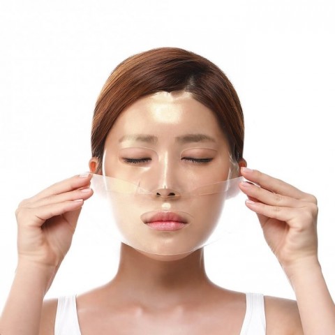 Petitfee Гидрогелевая маска для лица с золотом Gold Hydrogel Mask Pack