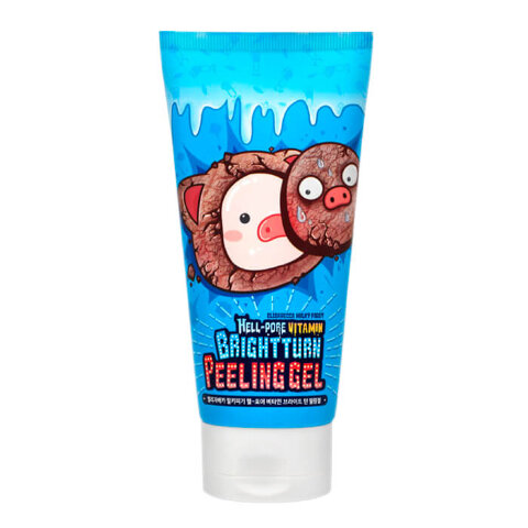 Elizavecca Очищающий гель пилинг для лица с витаминами Hell Pore Vitamin Brightturn Peeling Gel