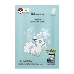 JMSolution Увлажняющая тканевая маска с аллантоином Stamp In Allantoin Mask Pokemon Selfie, 1 шт.