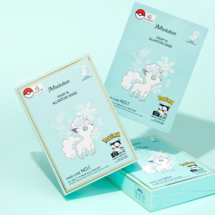 JMSolution Увлажняющая тканевая маска с аллантоином Stamp In Allantoin Mask Pokemon Selfie, 1 шт.