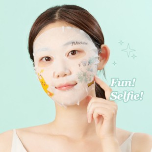 JMSolution Увлажняющая тканевая маска с аллантоином Stamp In Allantoin Mask Pokemon Selfie, 1 шт.