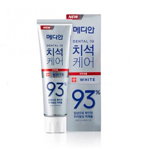 MEDIAN Зубная паста отбеливающая toothpaste Dental IQ 93% White, 120 мл