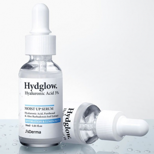 JsDerma Увлажняющая сыворотка для лица с гиалуроновой кислотой Hydglow Moist Up Serum