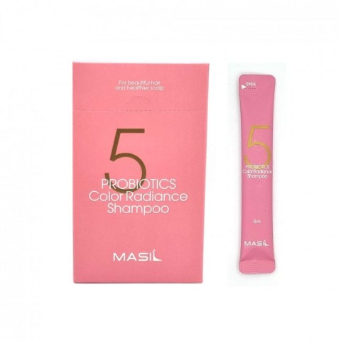 MASIL Набор шампуней для окрашенных волос с пробиотиками 5 Probiotics Color Radiance Shampoo Stick Pouch, 20 шт.