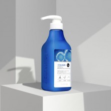 FARMSTAY Шампунь-кондиционер увлажняющий с коллагеном Collagen Water Full Moist Shampoo & Conditioner, 530 мл