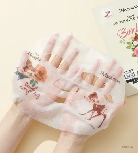 JMSolution Маска тканевая с облепихой Disney collection selfie vital vitamin tree fruit mask, 1 шт.