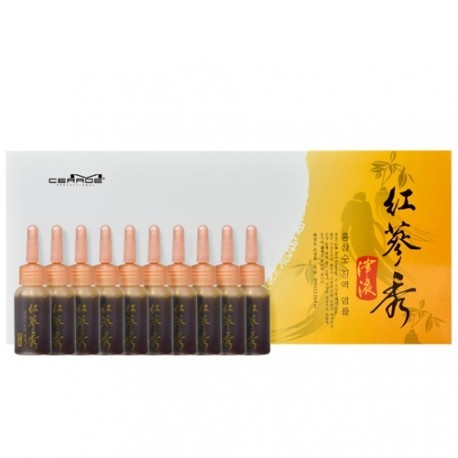 Ампульная сыворотка для волос Incus с красным женьшенем M-Cerade Red Ginseng Extract Ampule, 10 мл.