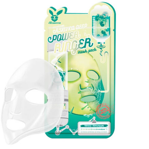 Elizavecca Тканевая маска для лица с центеллой Centella Asiatica Deep Power Ringer Mask Pack