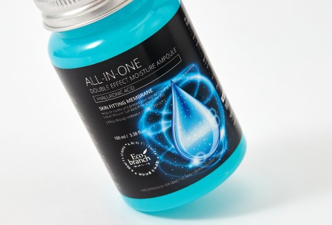 Eco Branch Сыворотка для лица с гиалуроновой кислотой All In One Double Effect Moisture Hyaluronic Acid Ampoule, 250 мл