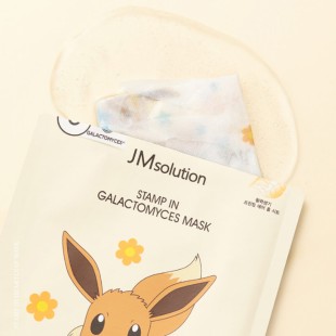 JMSolution Тканевая маска для сияния кожи с галактомисисом Stamp In Galactomyces Mask Pokemon Selfie, 1 шт.
