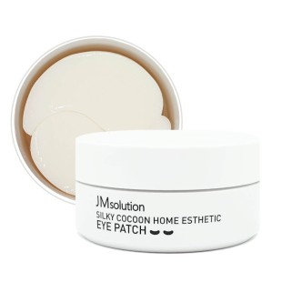 JMsolution Гидрогелевые патчи для глаз с шелком Silky Cocoon Home Esthetic Eye Patch, 60 шт.