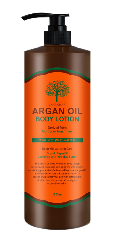 Evas Char Char Лосьон для тела с аргановым маслом Argan Oil Body Lotion
