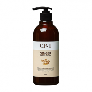 Esthetic House CP-1 Восстанавливающий шампунь для волос с корнем имбиря Ginger Purifying Shampoo, 500 мл.