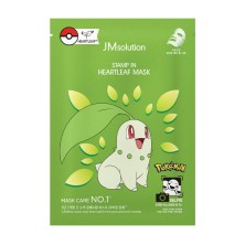 JMSolution Успокаивающая тканевая маска с хауттюйнией Stamp In Heartleaf Mask Pokemon Selfie, 1 шт.