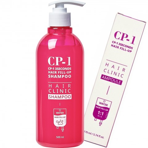 Esthetic House CP-1 Восстанавливающий шампунь для гладкости волос 3 Seconds Hair Fill-Up Shampoo, 500 мл.