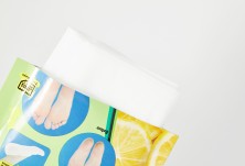 Purederm Отшелушивающие пилинг носочки для ног с фруктовыми кислотами Shiny & Soft Foot Peeling Mask