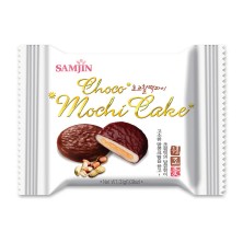 SAMJIN Моти в шоколаде с арахисом CHOCO MOCHI CAKE, 31 г * 6 шт