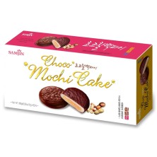 SAMJIN Моти в шоколаде с арахисом CHOCO MOCHI CAKE, 31 г * 6 шт