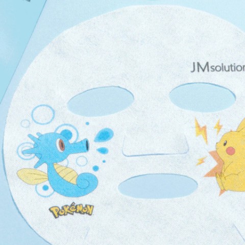 JMSolution Интенсивно увлажняющая тканевая маска с пантенолом Stamp In Panthenol Mask Pokemon Selfie, 1 шт.