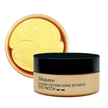 JMsolution Гидрогелевые патчи для глаз с золотым шелкопрядом Golden Cocoon Home Esthetic Eye Patch, 60 шт.