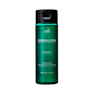 Lador Слабокислотный травяной шампунь для волос с аминокислотами  Herbalism Shampoo, 150 мл.