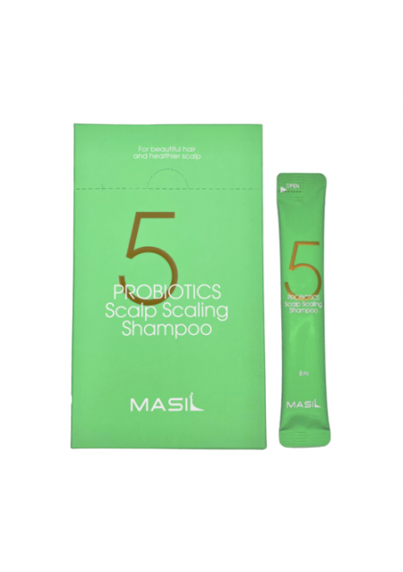 MASIL Набор шампуней для глубокого очищения кожи головы с пробиотиками 5 Probiotics Scalp Scaling Shampoo Stick Pouch, 20 шт.