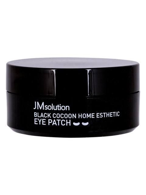 JMsolution Патчи с древесным углем и протеинами шелкопряда Black Cocoon Home Esthetic Eye Patch, 60 шт.