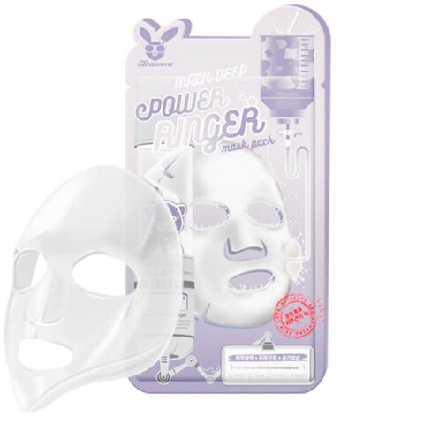 Elizavecca Тканевая маска для лица с молоком Milk Deep Power Ringer Mask Pack