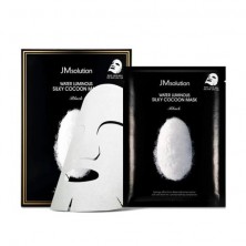 JMsolution Тканевая маска для лица с шелком Water Luminous Silky Cocoon Mask Black