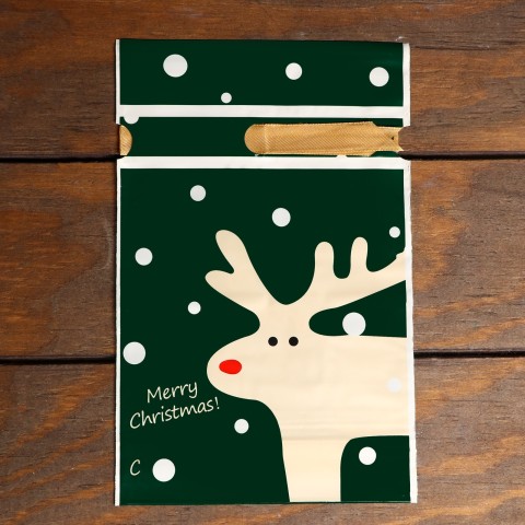 Мешочек подарочный с завязками, в ассортименте, 15×23 см