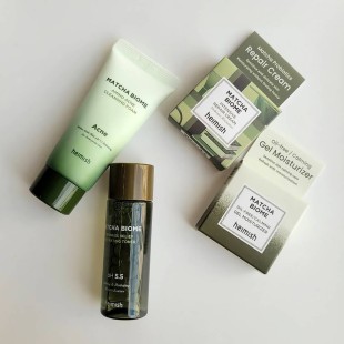 Heimish Набор мини-форматов восстанавливающий на основе зеленого чая Matcha Mini Kit