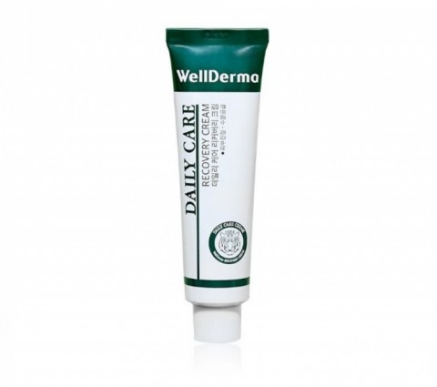 WellDerma Ежедневный восстанавливающий крем для лица Daily Care Recovery Cream, 30 мл.