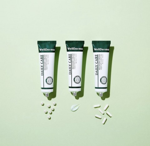 WellDerma Ежедневный восстанавливающий крем для лица Daily Care Recovery Cream, 30 мл.