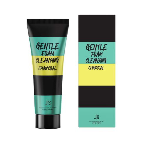 J:on Пенка для умывания с древесным углем Gentle Foam Cleansing Charcoal
