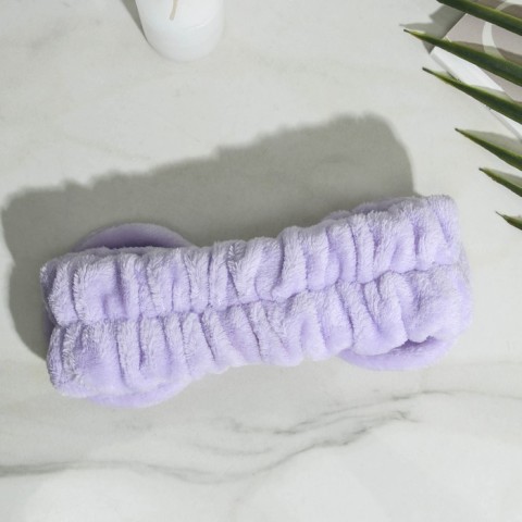 Повязка для умывания «Сердечки», цвет МИКС, 1 шт.