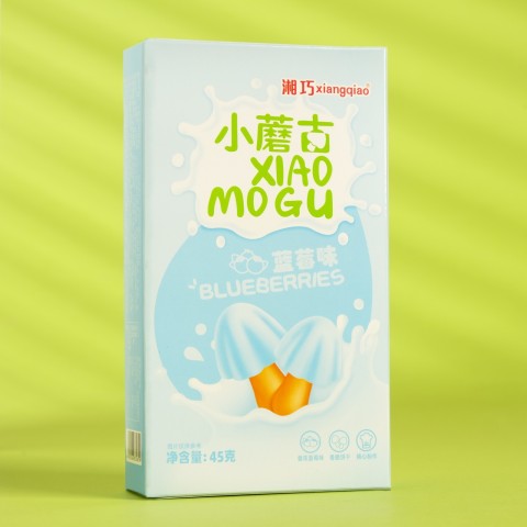 Печенье грибочки со вкусом черники, 45 г