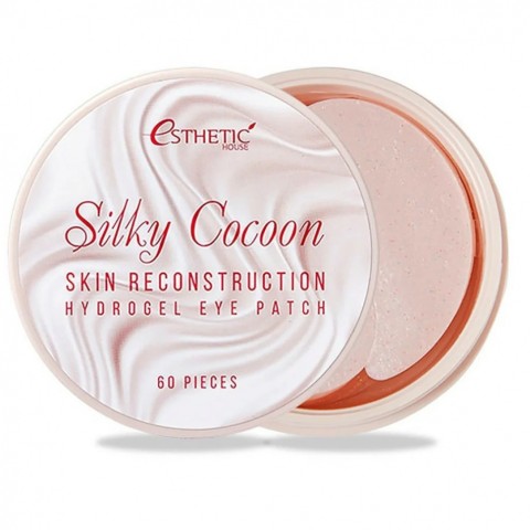 Esthetic House Гидрогелевые патчи для глаз с шелком Silky Cocoon Hydrogel Eye Patch, 60 шт.
