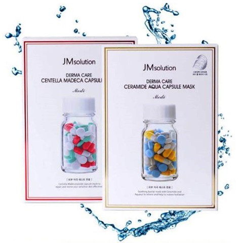 JMSOLUTION Успокаивающая восстанавливающая маска с центеллой DERMA CARE CENTELLA REPAIR