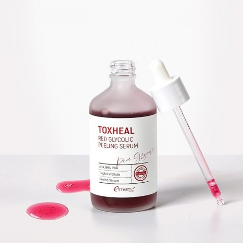 Esthetic House Гликолевая пилинг сыворотка для лица Toxheal Red Glyucolic Peeling Serum
