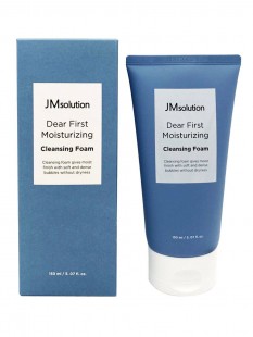 JMsolution Увлажняющая пенка для умывания Dear First Moisturizing Cleansing Foam