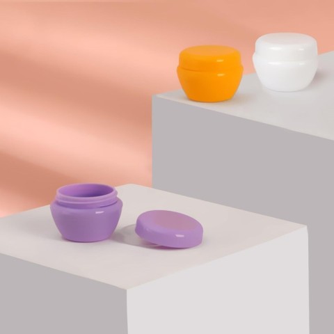 Баночка для хранения «Милашки», объём 10 г, цвет МИКС, 1 шт.