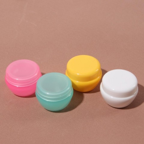 Баночка для хранения «Милашки», объём 10 г, цвет МИКС, 1 шт.