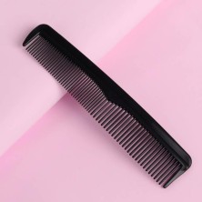 Queen Fair Расчёска для волос комбинированная, 12,5 × 2,5 см, цвет чёрный