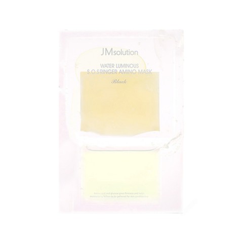 JMsolution Укрепляющая маска для лица аминокислотами Water Luminous S.O.S. Ringer Amino Mask