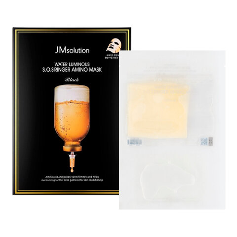 JMsolution Укрепляющая маска для лица аминокислотами Water Luminous S.O.S. Ringer Amino Mask