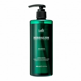 Lador Слабокислотный травяной шампунь для волос с аминокислотами Herbalism Shampoo, 400 мл.
