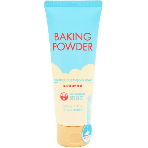 Etude House Глубоко очищающая пенка для умывания с содой Baking Powder Pore BB Cleansing Foam, 160 гр.